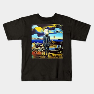 Surreal Astronaut Kids T-Shirt